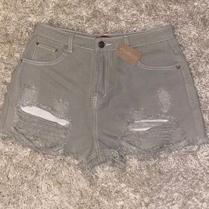 signature jean shorts